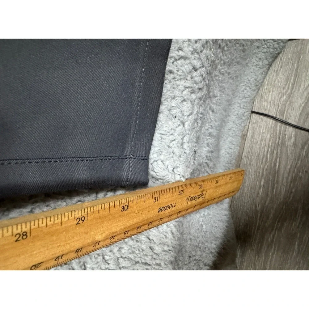 Jack Archer Charcoal Gray Jetsetter Tech Pants Mens 36x31 Slim Tapered Chino